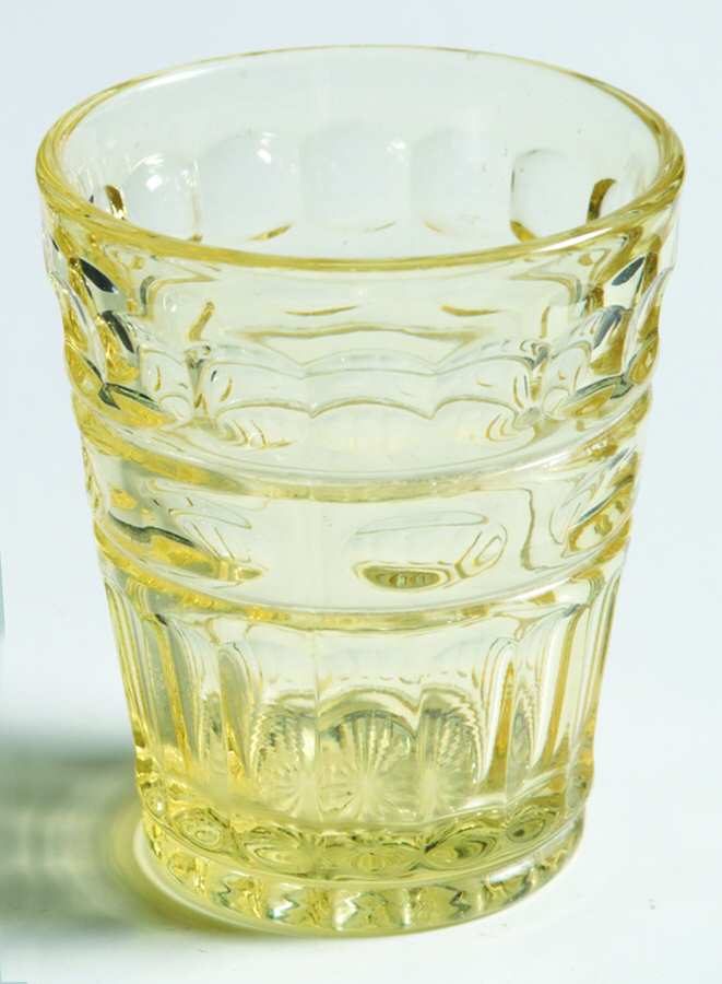 Hermitage Topaz Whiskey Glass by Fostoria-1
