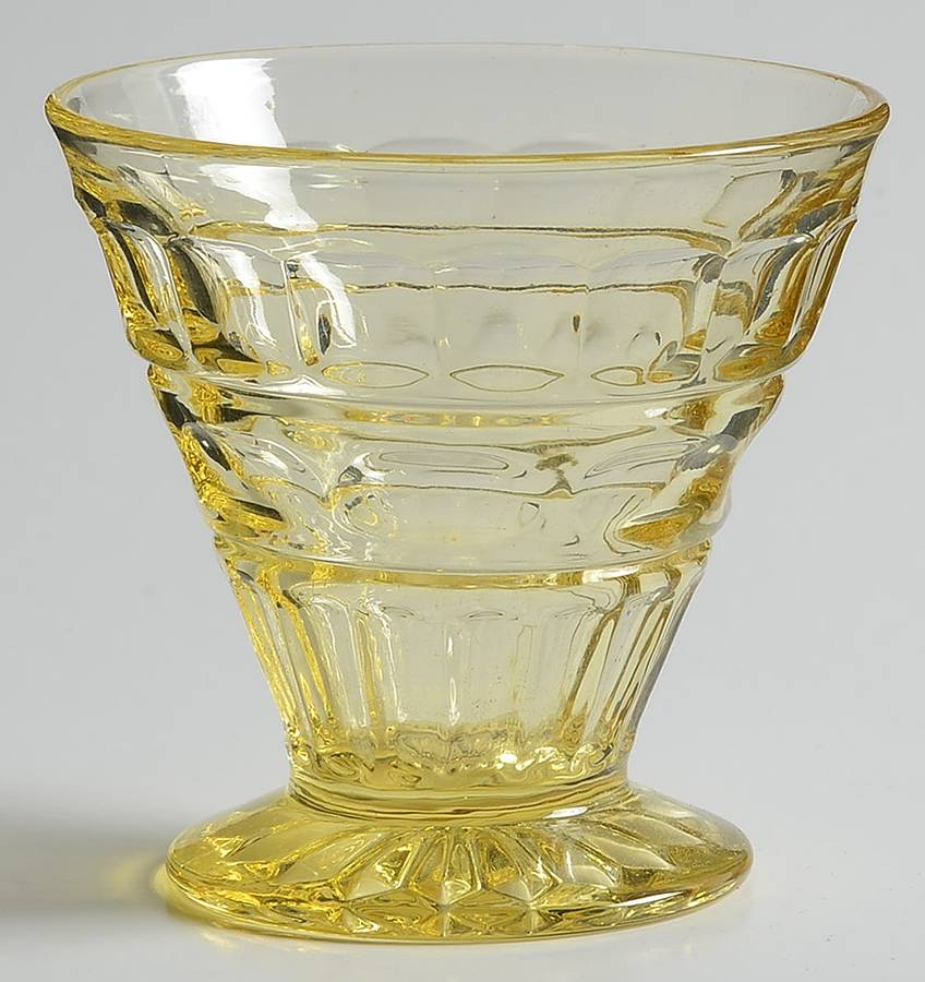 Hermitage Topaz Oyster or Fruit Cocktail by Fostoria-1