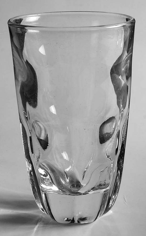 Holiday Clear Flat Tumbler by Fostoria-1