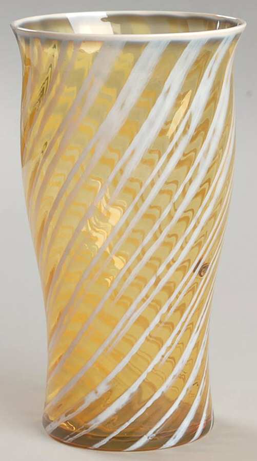 Homespun Gold Highball Glass by Fostoria-1