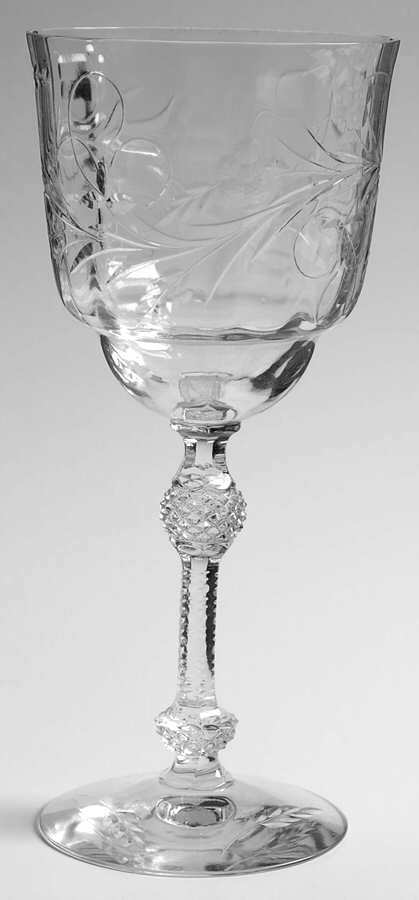 Inverness Water Goblet by Fostoria-1