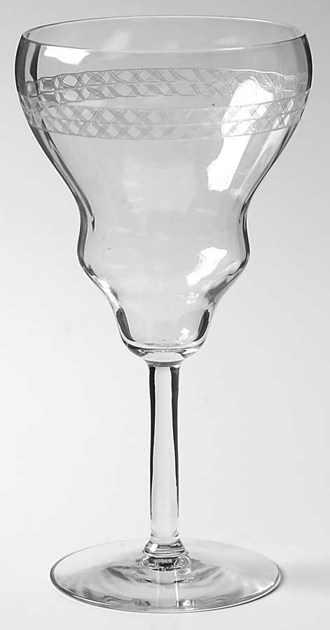 Irish Lace Water Goblet by Fostoria-1