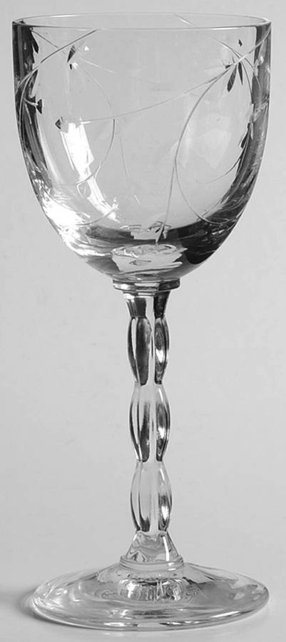 Ivy Wine Glass by Fostoria-1