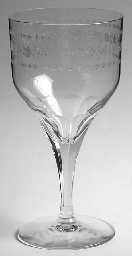Ivy Water Goblet by Fostoria-1