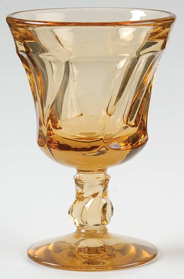 Jamestown Amber Wine Glass by Fostoria-1
