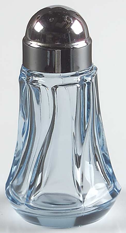 Jamestown Blue Shaker with Metal Lid by Fostoria-1
