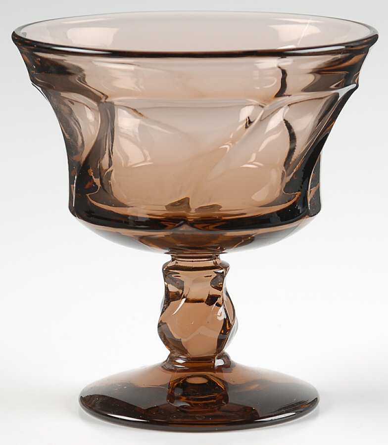 Jamestown Brown Champagne/Tall Sherbet by Fostoria-1