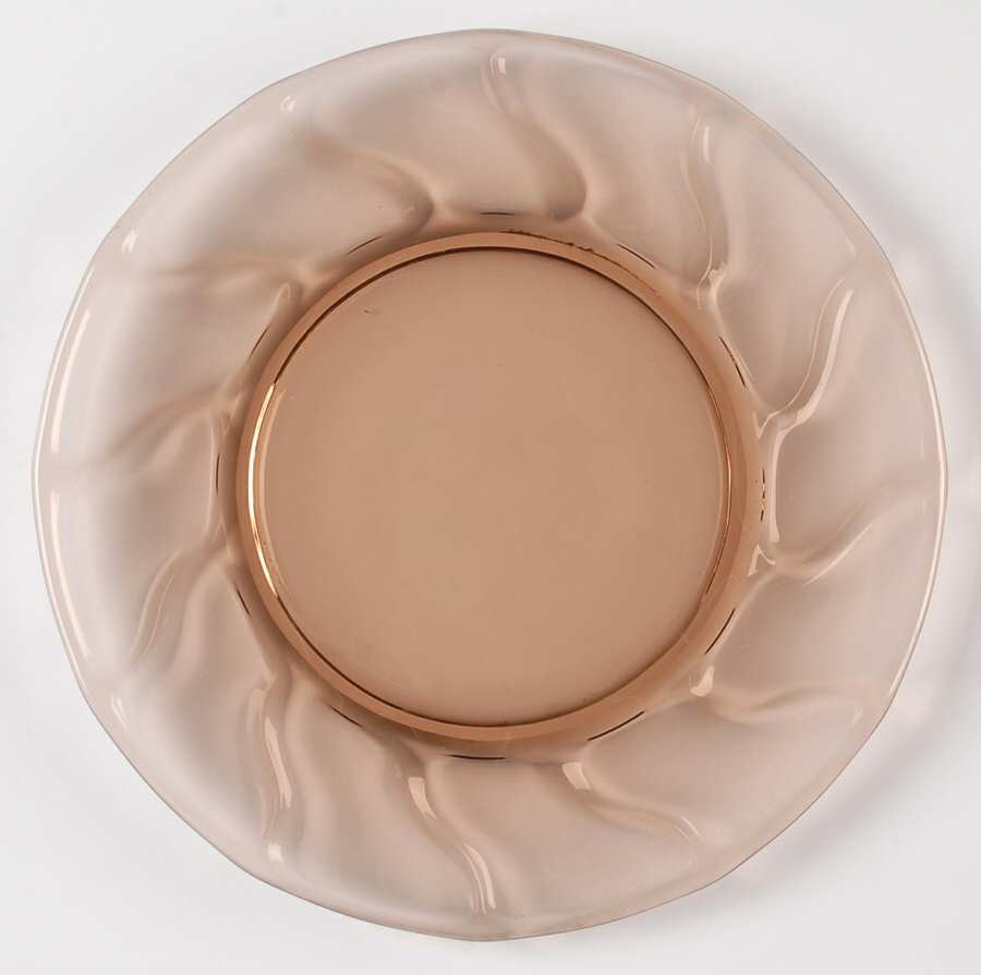 Jamestown Brown Luncheon Plate by Fostoria-1
