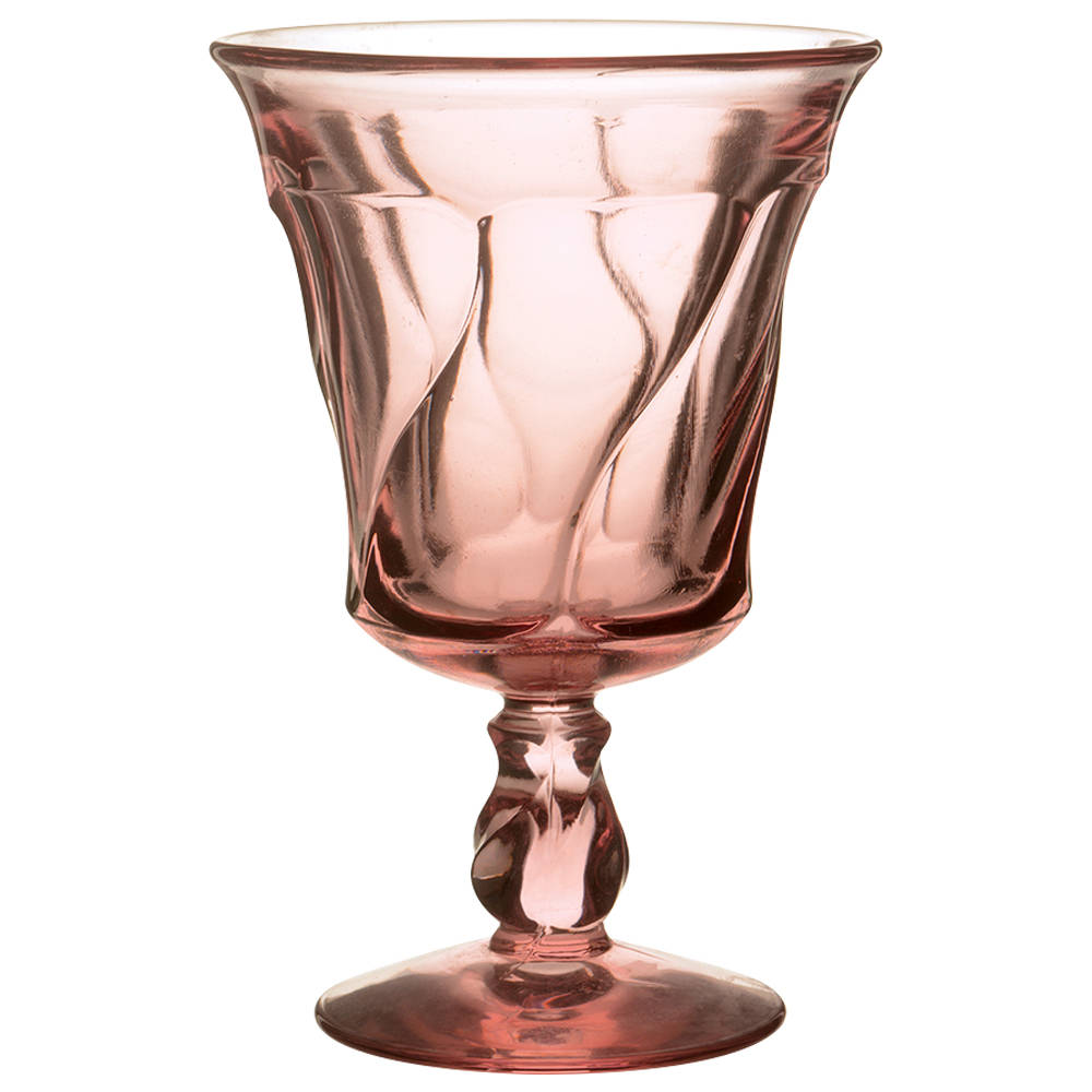 Jamestown Pink Water Goblet by Fostoria-1