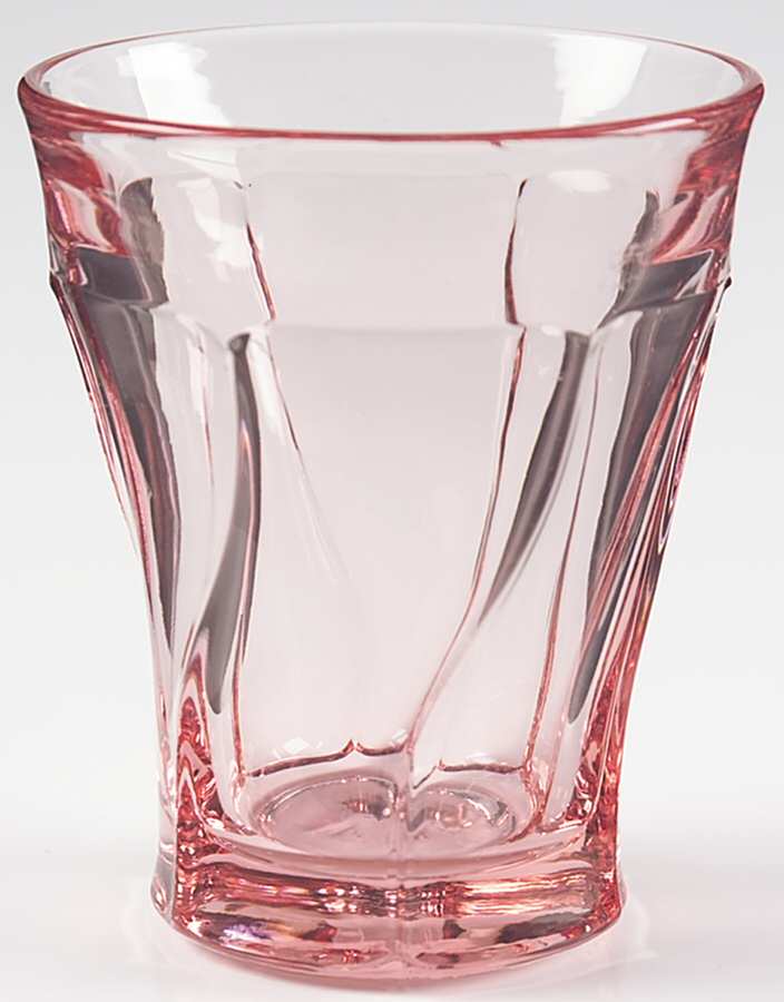 Jamestown Pink 8 Oz Flat Tumbler by Fostoria-1