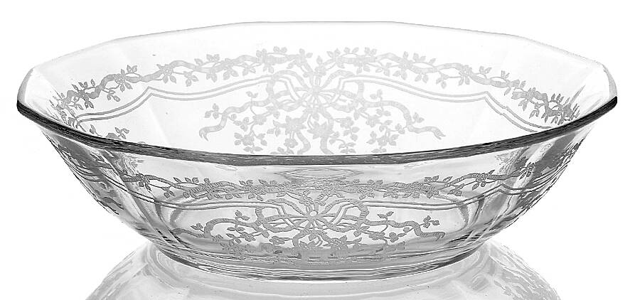 June Clear Coupe Soup Bowl by Fostoria-1