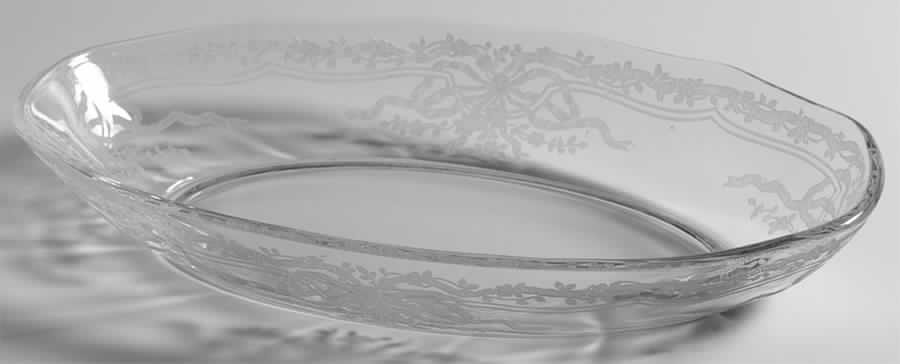 June Clear 8" Pickle Dish by Fostoria-1