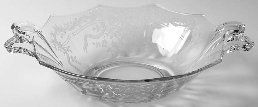 June Clear Large Dessert Bowl by Fostoria-1