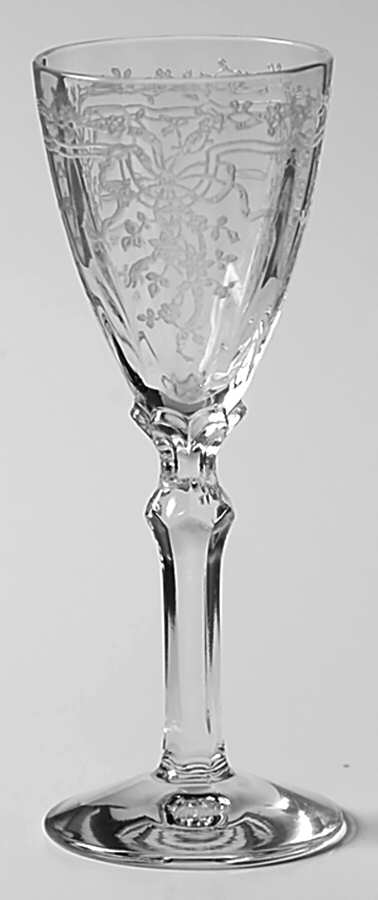 June Clear Cordial Glass by Fostoria-1