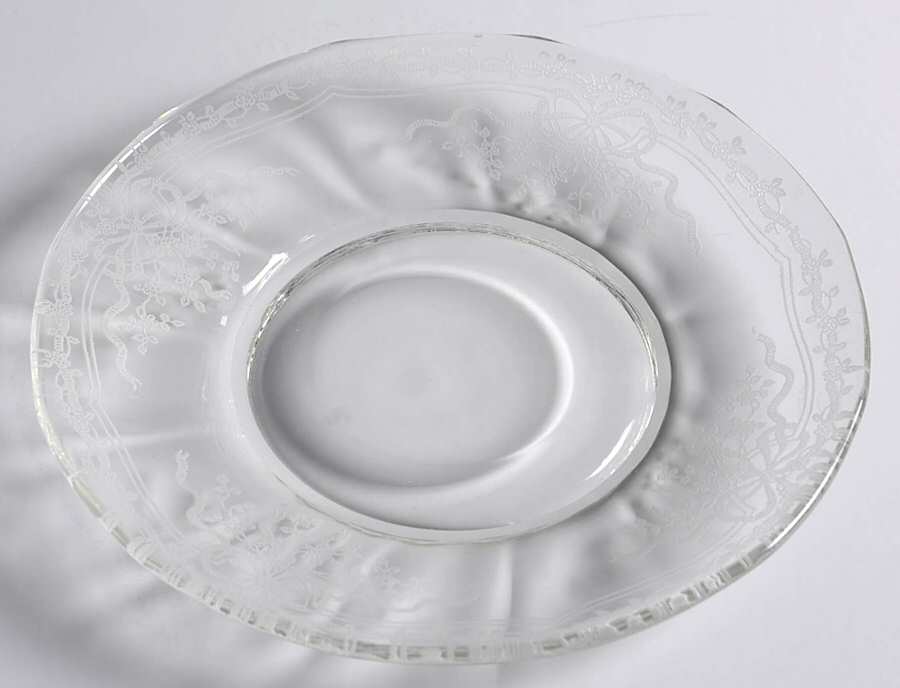 June Clear Saucer Only by Fostoria-1