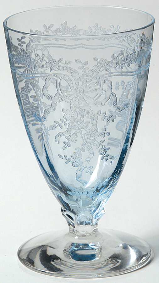 June Blue (Azure) Juice Glass by Fostoria-1