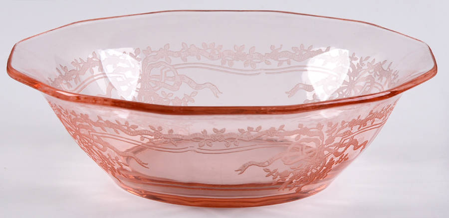 June Pink Cereal Bowl by Fostoria-1