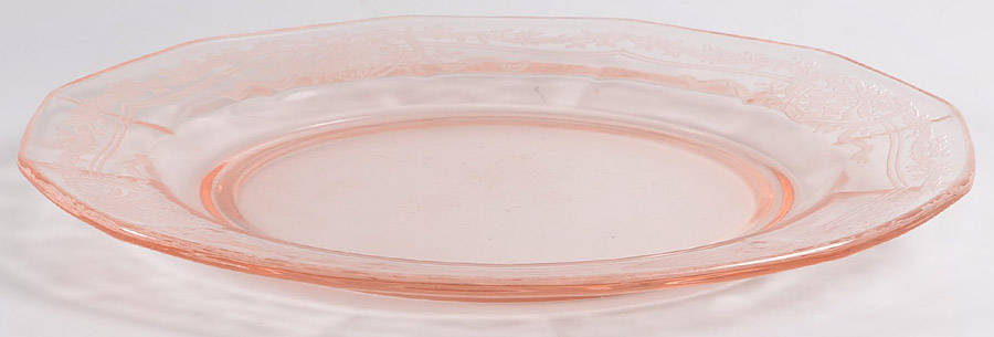 June Pink 7" Salad Plate by Fostoria-1