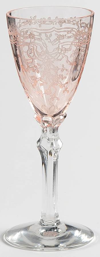 June Pink Cordial Glass by Fostoria-1