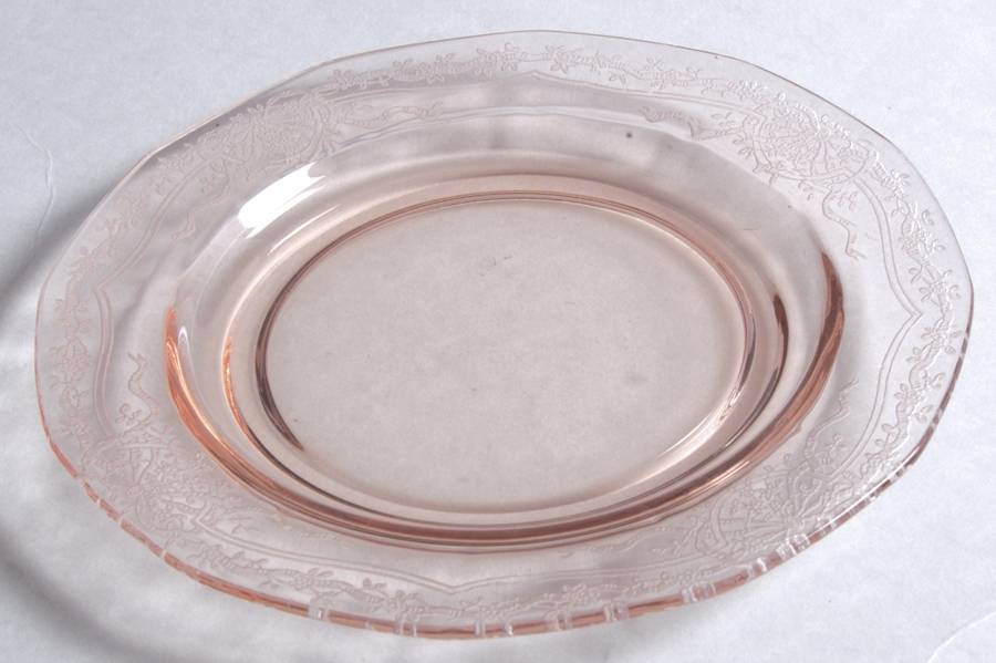 June Pink Bread & Butter Plate by Fostoria-1