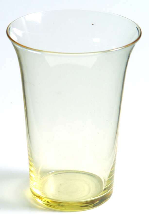 June Topaz (Yellow) 5 Oz Tomato Juice Insert by Fostoria-1
