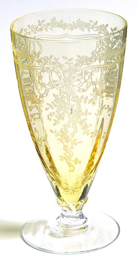 June Topaz (Yellow) Parfait by Fostoria-1