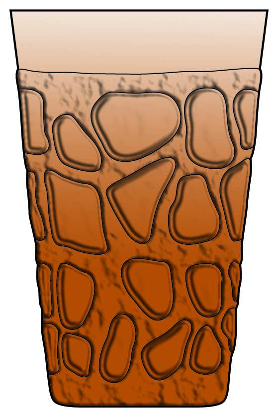 Karnak Amber Highball Glass by Fostoria-1