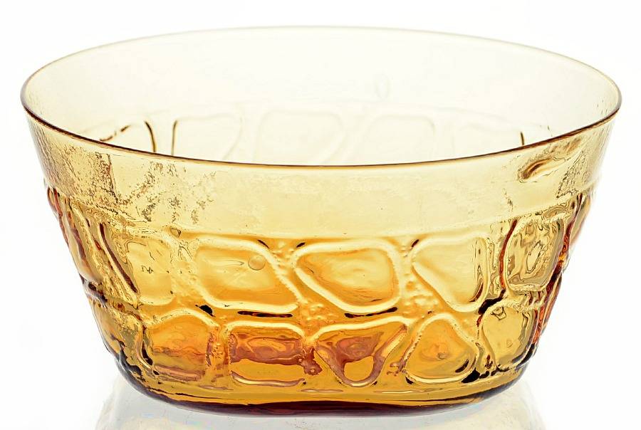 Karnak Amber Small Dessert Bowl by Fostoria-1