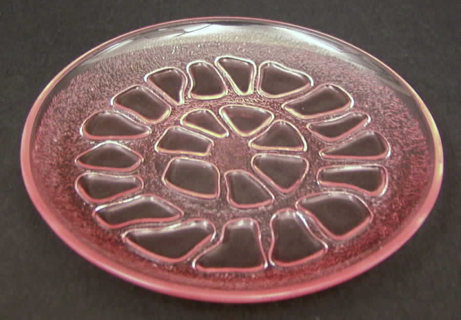 Karnak Pink 7" Salad Plate by Fostoria-1