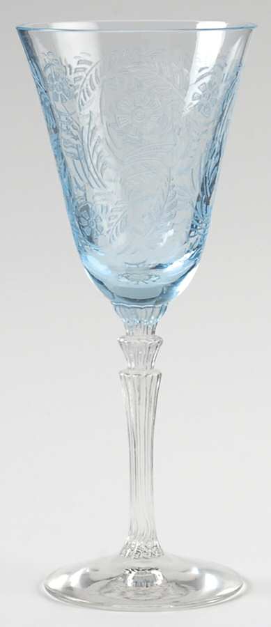 Kashmir Blue (Stem 5099) Claret Wine by Fostoria-1