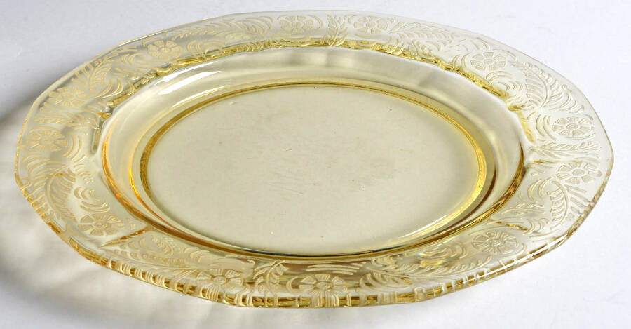 Kashmir Topaz (Stem 5099) 7" Salad Plate by Fostoria-1
