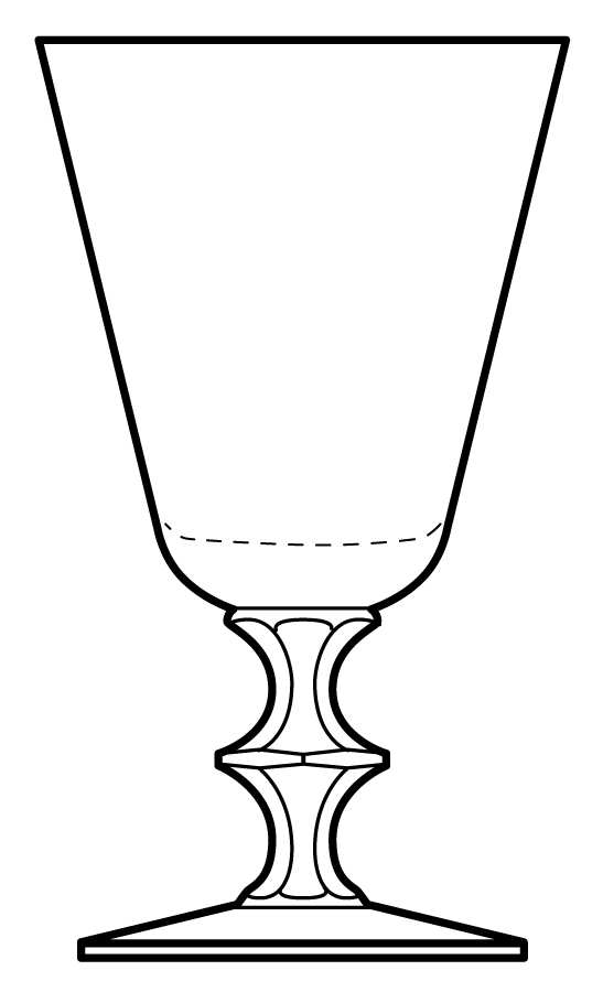 Kent Water Goblet by Fostoria-1