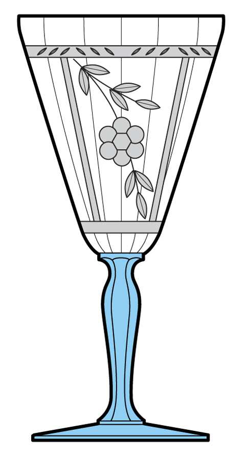 Kenmore Water Goblet by Fostoria-1