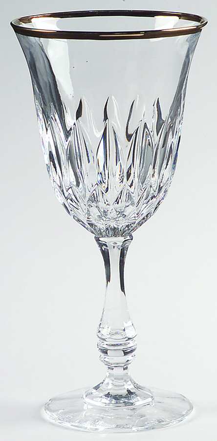 Kimberly Gold Wine Glass by Fostoria-1