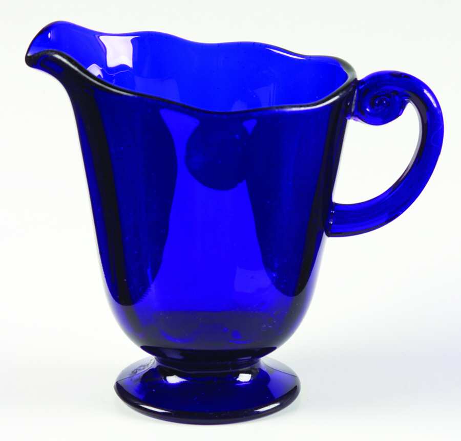 Lafayette Cobalt Blue (Regal Blue) Creamer by Fostoria-1