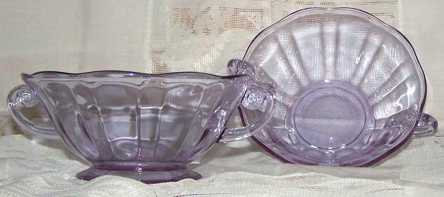 Lafayette Wisteria Cream Soup Bowl Only by Fostoria-1
