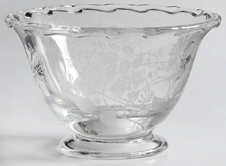 Lacy Leaf Mayonnaise Bowl, Bowl Only by Fostoria-1
