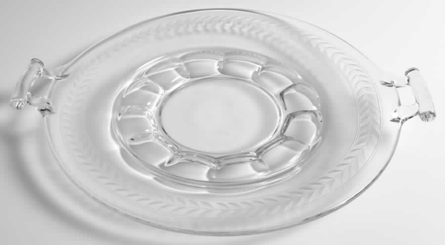 Laurel (Stem 6017) Handled Cake Plate by Fostoria-1