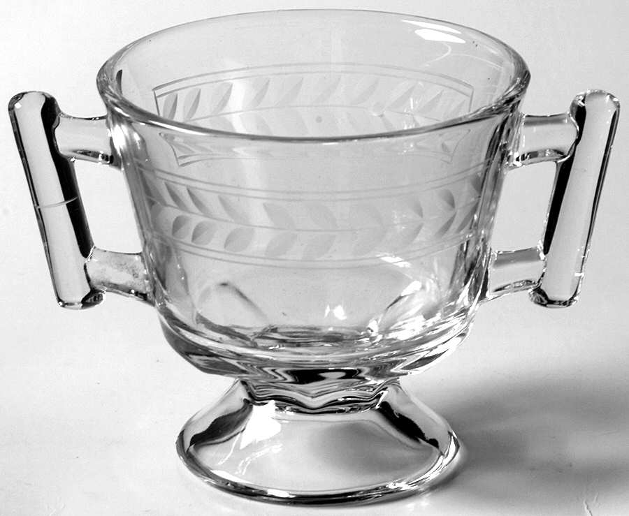 Laurel (Stem 6017) Mini Open Sugar by Fostoria-1