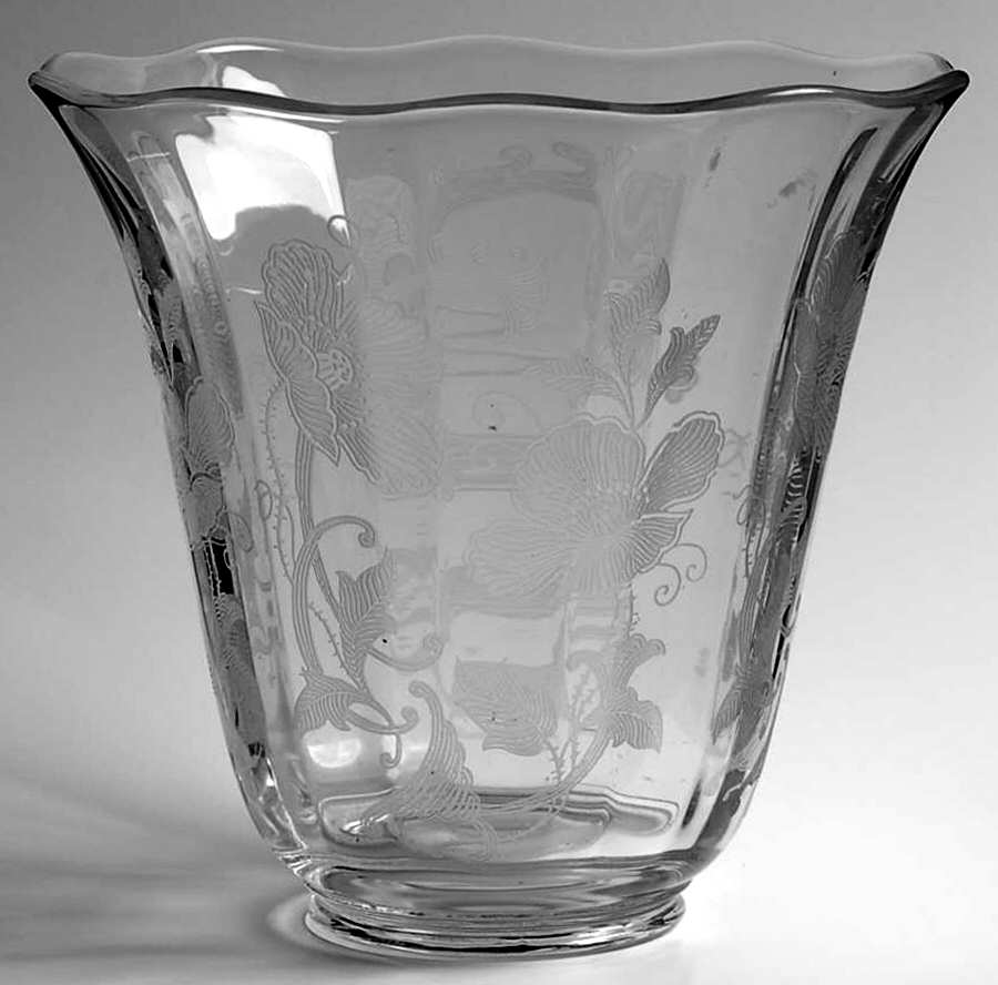Legion 7" Flower Vase by Fostoria-1