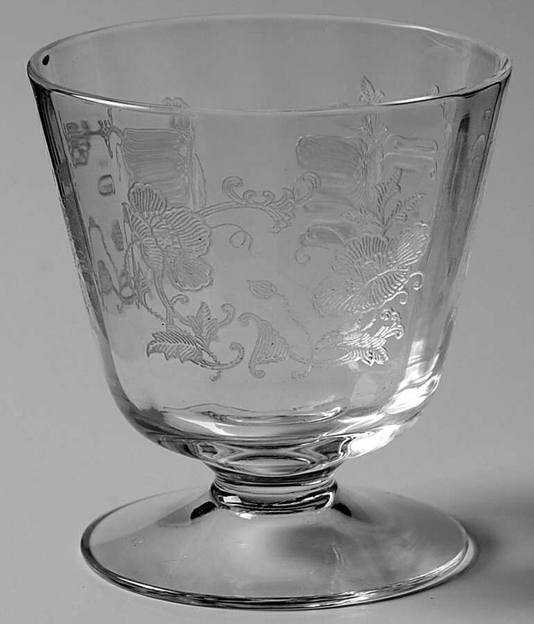 Legion Oyster or Fruit Cocktail by Fostoria-1