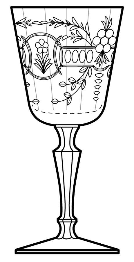 Leicester Water Goblet by Fostoria-1