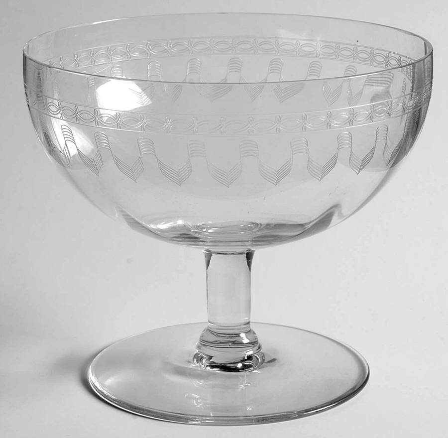 Lenore (Needle Etch) Grapefruit No Liner by Fostoria-1