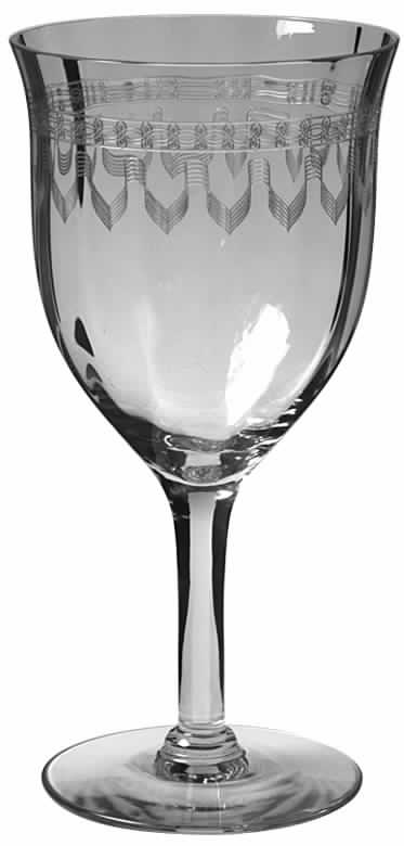 Lenore (Iridescent) Water Goblet by Fostoria-1