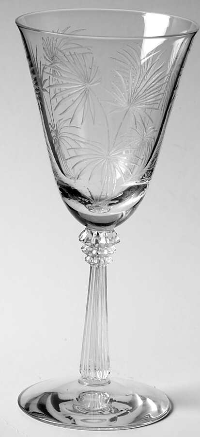 Lido Clear Claret Wine by Fostoria-1