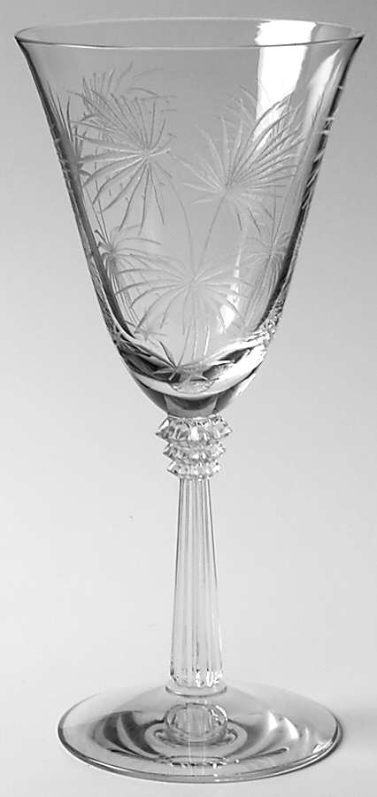 Lido Clear Water Goblet by Fostoria-1