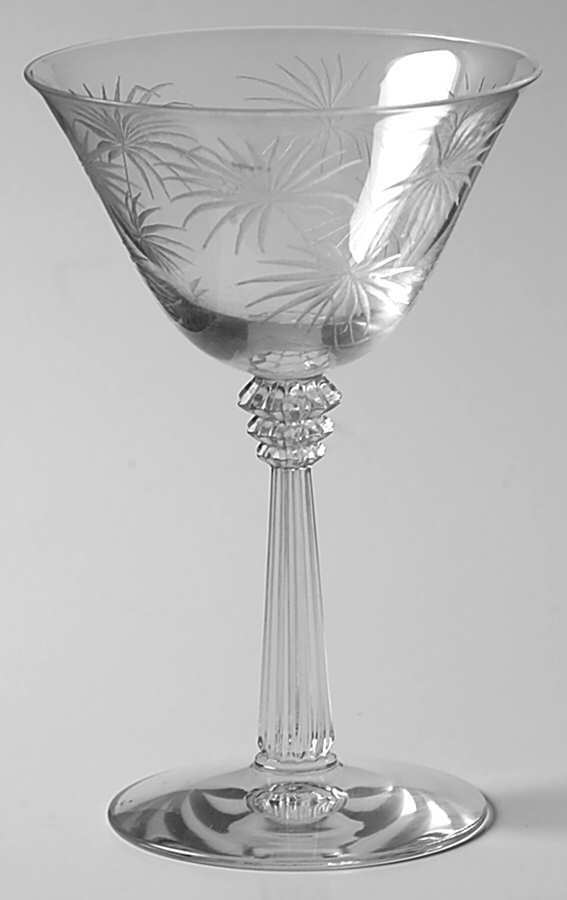 Lido Clear Liquor Cocktail by Fostoria-1
