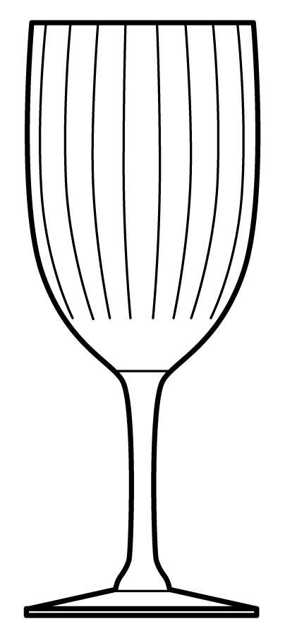 Lineal Water Goblet by Fostoria-1