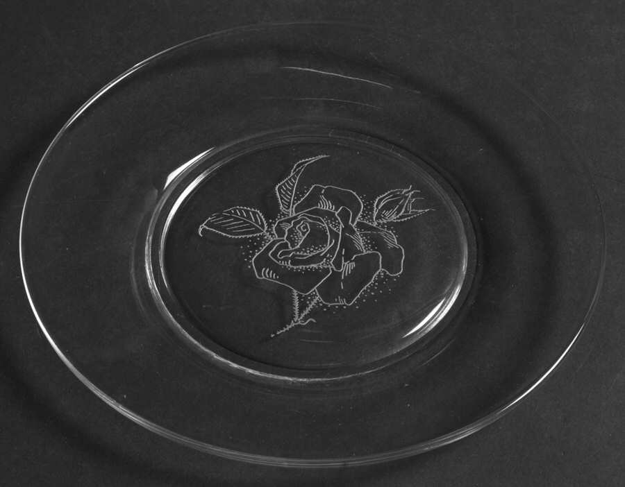 Living Rose 7" Salad Plate by Fostoria-1