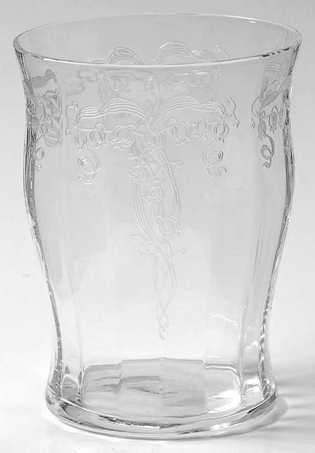 Lily of The Valley (Stem #879) 8 Oz Flat Tumbler by Fostoria-1